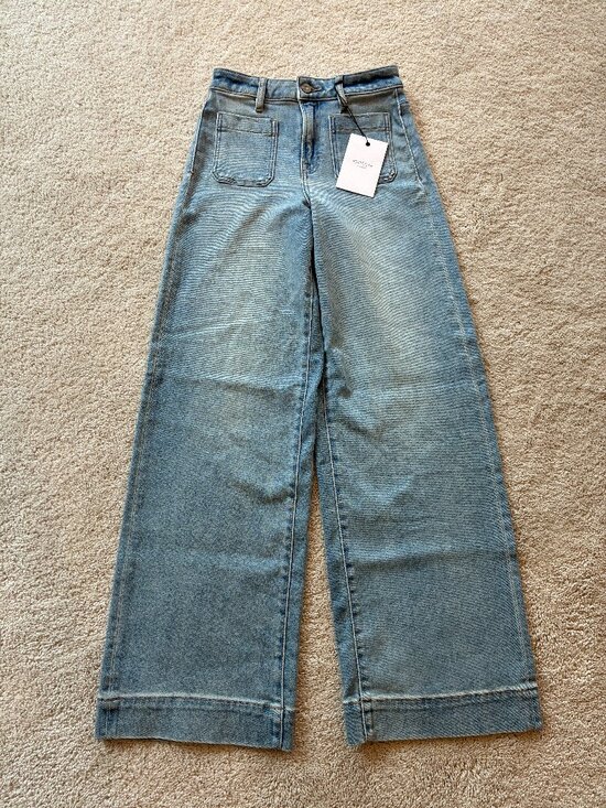 Hidden Denim - NWT Hidden Nori High-Rise Wide Leg Jeans Pants